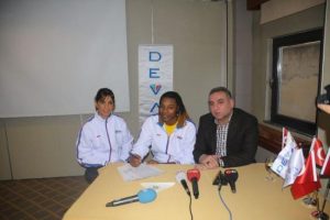 Gaziantep'e ilk yabancı kadın basketbolcu