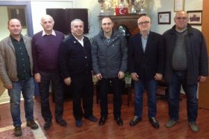 Sutopu federasyonu Şahin'i ziyaret etti