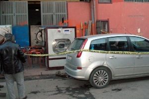 Hurdacıda boş top mermisi patladı