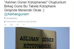 Hayranlığın b&ouml;ylesi...