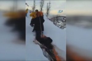 Ambulansa b&ouml;yle taşındı