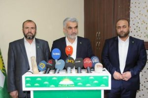 H&uuml;da-Par lideri Yapıcıoğlu: &Ccedil;&ouml;z&uuml;m s&uuml;recine dahil olmak istiyoruz