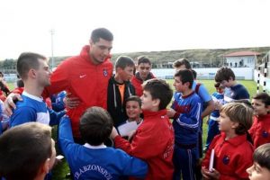 Trabzonspor'a miniklerden ziyaret