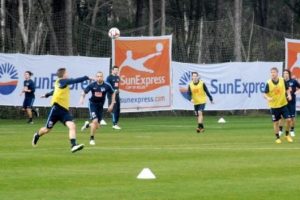 Herta Berlin Antalya'da kampa girdi