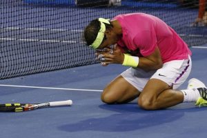 Rafael Nadal g&ouml;z yaşlarına boğuldu