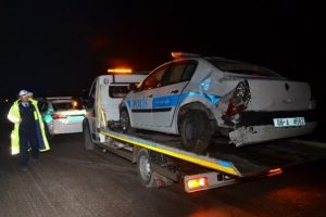 Kaza peşini bırakmadı: 2'si polis 6 yaralı