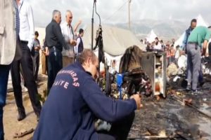 Onları savaş değil yangın ayırdı