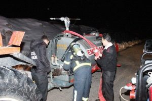 Eskişehir'de korkutan yangın