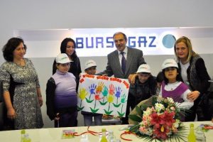 Bursagaz'a teşekk&uuml;r ziyareti