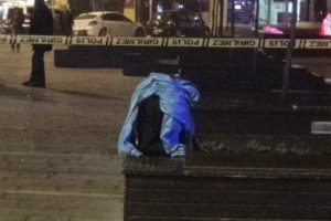 Belediye binasının yakınında bomba paniği