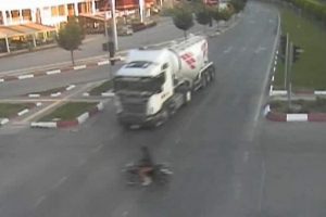 Trafik canavarı bu kez Tokat'taydı
