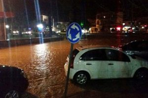 Dere taştı, G&ouml;k&ccedil;eadayı sel aldı