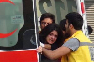 Koşarak geldi faciayı &ouml;ğrendi