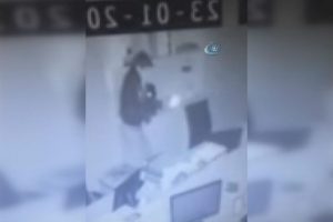 Hırsız g&uuml;ven timlerinden ka&ccedil;amadı