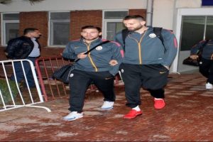Galatasaray kafilesi Eskişehir'de