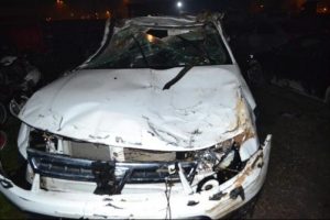 Bursa'da otomobil su kanalına d&uuml;şt&uuml;!