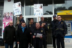 Mudanya PTT'de &ccedil;alışan isyanı