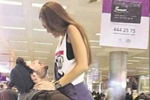 Sevgilisi b&ouml;yle karşıladı