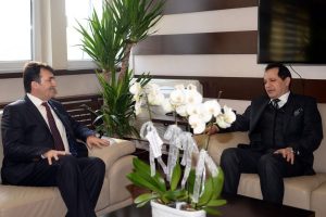 D&uuml;ndar'dan yeni Emniyet M&uuml;d&uuml;r&uuml;'ne ziyaret