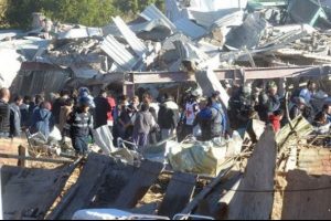 Meksika'da tanker patladı, &ccedil;ocuk hastanesi &ccedil;&ouml;kt&uuml;