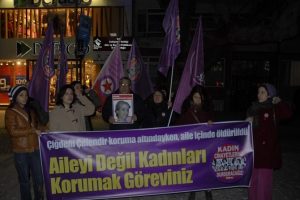 Kadın cinayetlerine tepki