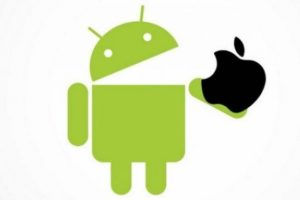 Android iOS'u yedi