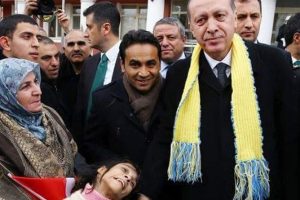 Erdoğan sevgisi engel tanımadı