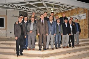Başkan Kurtulan iş adamlarına projelerini anlattı