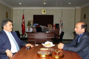 B&uuml;y&uuml;korhan Belediye Başkanı'ndan PERDER'e ziyaret