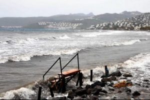 Afrika'nın tozu Bodrum'a ulaştı