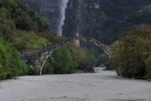 Yunanistan'da Osmanlı k&ouml;pr&uuml;s&uuml; yıkıldı