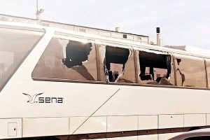 Aksaray Da Otobus Taslandi 2 Kisi Yaralandi Bursada Bugun Bursa Bursa Haber Bursa Haberi Bursa Haberleri Bursa
