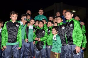 Minik kramponlar Bursaspor'la buluştu