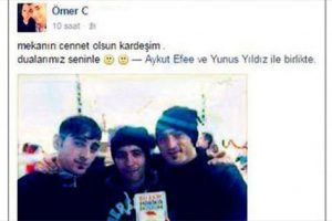 &Ouml;nce &ouml;ld&uuml;rd&uuml;ler, sonra Facebook'ta taziye mesajı yayınladılar!
