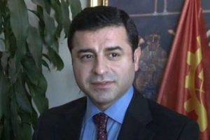 Demirtaş molotofa sahip &ccedil;ıktı