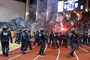 Bastia kazanınca ortalık savaş alanına d&ouml;nd&uuml;!