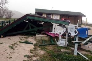 Lodos Bursa'da at &ccedil;iftliğini de vurdu