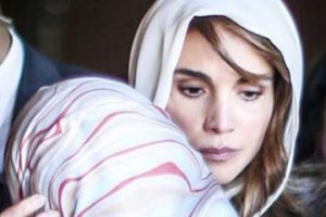 &Uuml;rd&uuml;n Kralı ve Krali&ccedil;esi'nden taziye ziyareti