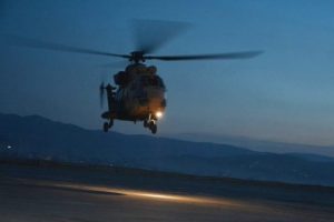 Askeri helikopter 2,5 yaşındaki Suna i&ccedil;in havalandı