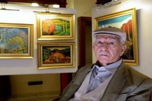 &Uuml;nl&uuml; ressam son yolculuğuna uğurlandı