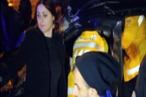 Ş&uuml;pheli kovalamacasında polisler kaza yaptı: 2 yaralı