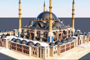 T&uuml;rkiye'de bir ilk: Cam kubbeli cami