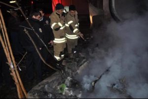 Barakada &ccedil;ıkan yangında 1 kişi &ouml;ld&uuml;