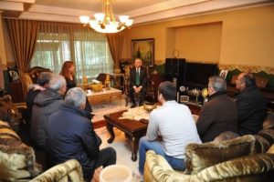 Kılı&ccedil;daroğlu'ndan Ağırman ailesine taziye ziyareti