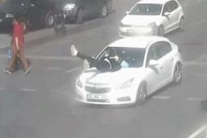 "Bu kadarına da pes artık dedirten" kazalar MOBESE'de