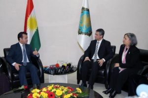 Kuzey Iraklı vekiller Diyarbakır'da Kışanak'ı ziyaret etti