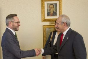 Roth, Kılı&ccedil;daroğlu'nun konuğu oldu