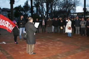 Mudanya 'Emek G&uuml;&ccedil;leri'nden boykot desteği