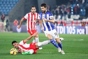 Almeira ka&ccedil;tı Real Sociedad yakaladı!