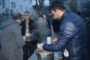 Bursa'da Alemdar Mahallesi sabah namazında buluştu